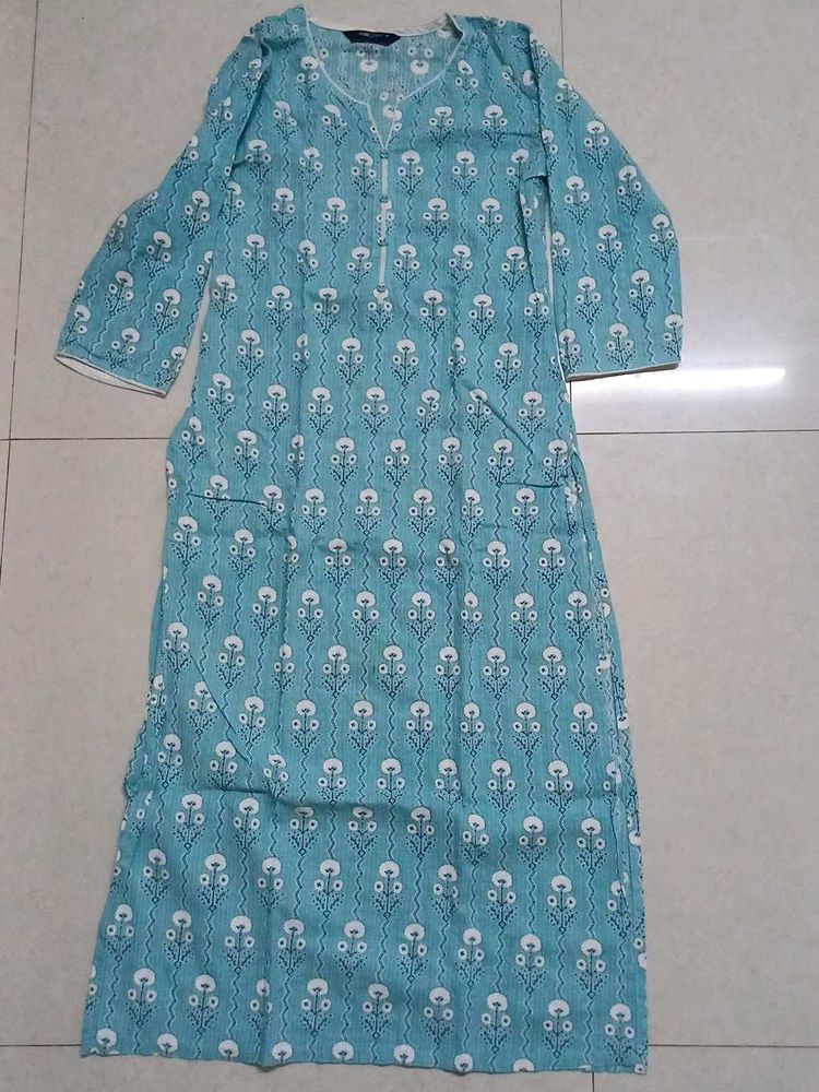 Floral Print Kurta
