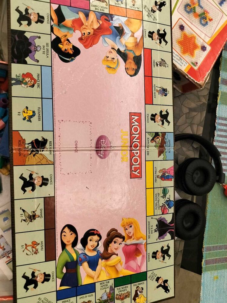 Disney Monopoly For 5-6 Years