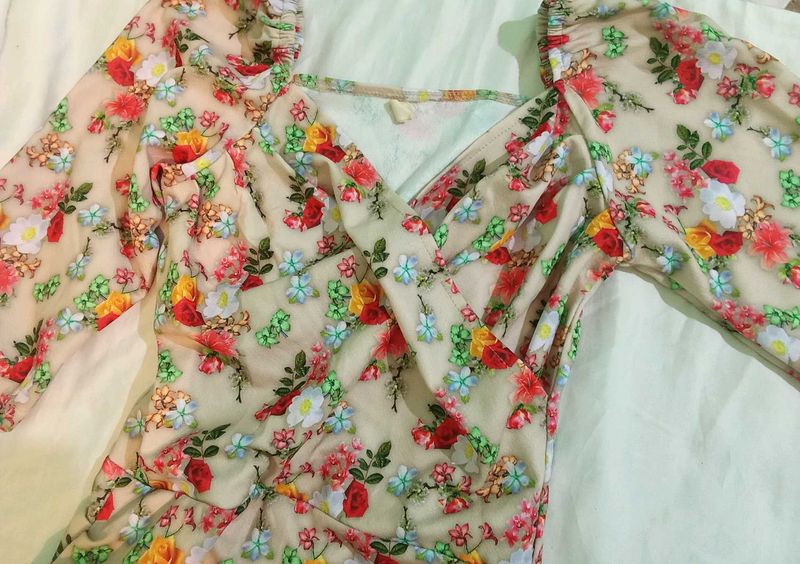 Floral Midi Dress 🌸