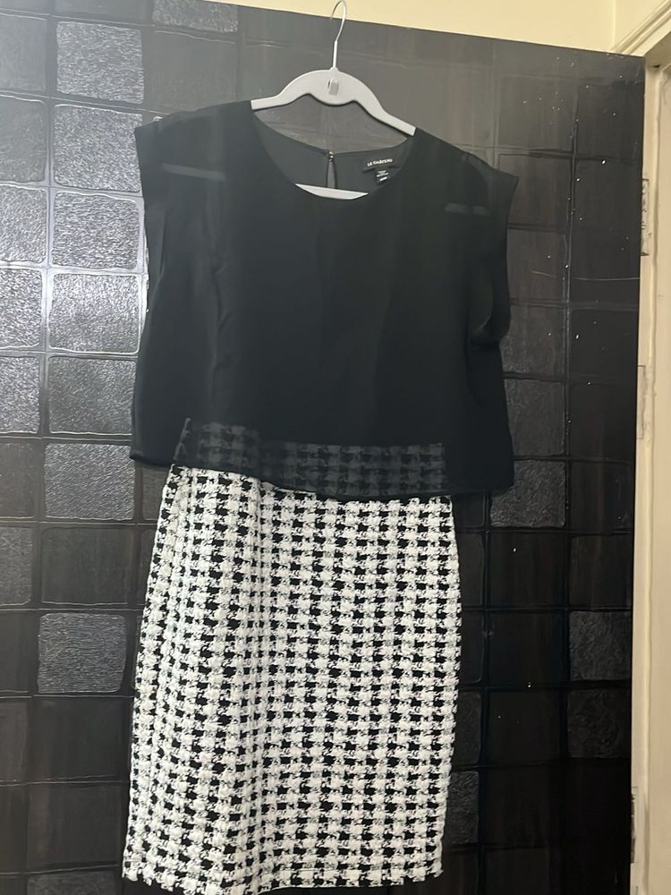 checkered dress for girls/ women