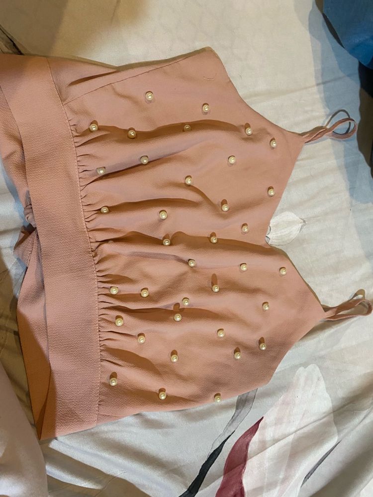 Super Cute Pearl Pink Top