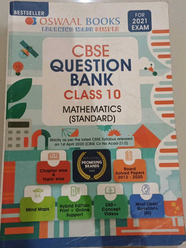 Oswaal CBSE Class 10 Mathematics Question Bank