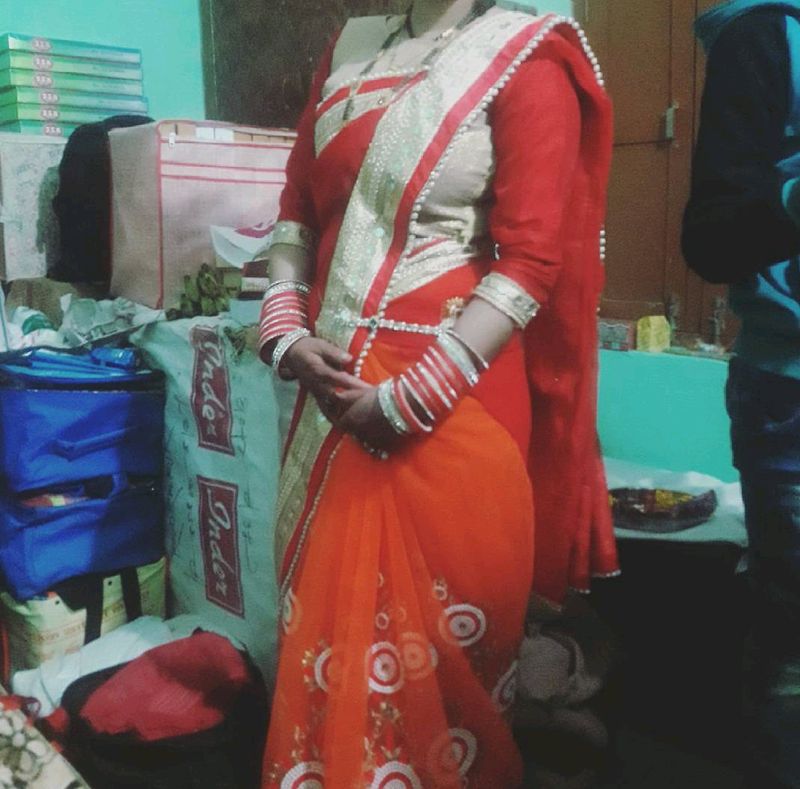 Embroidery Saree
