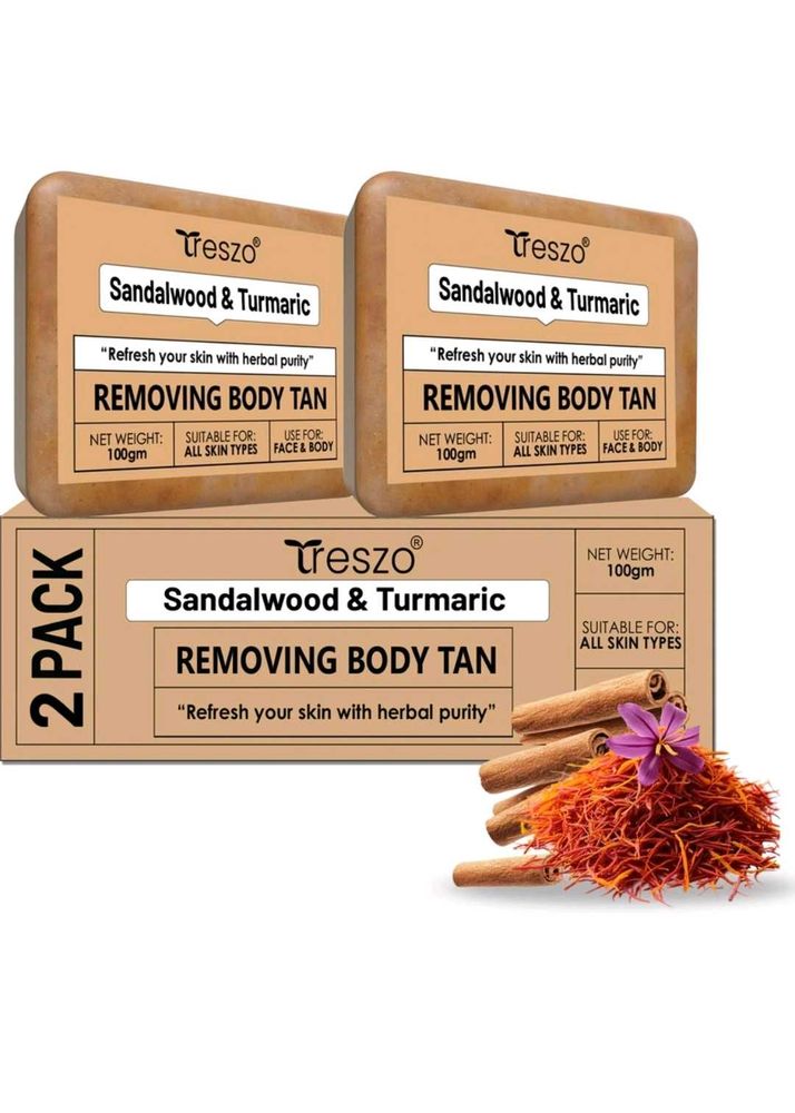 Treszo Sandalwood &amp; Turmeric Soap