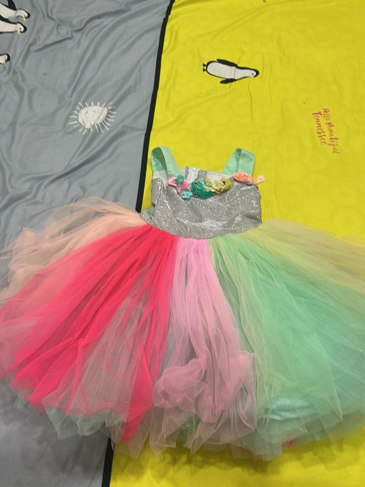 Colorful Tulle Dress