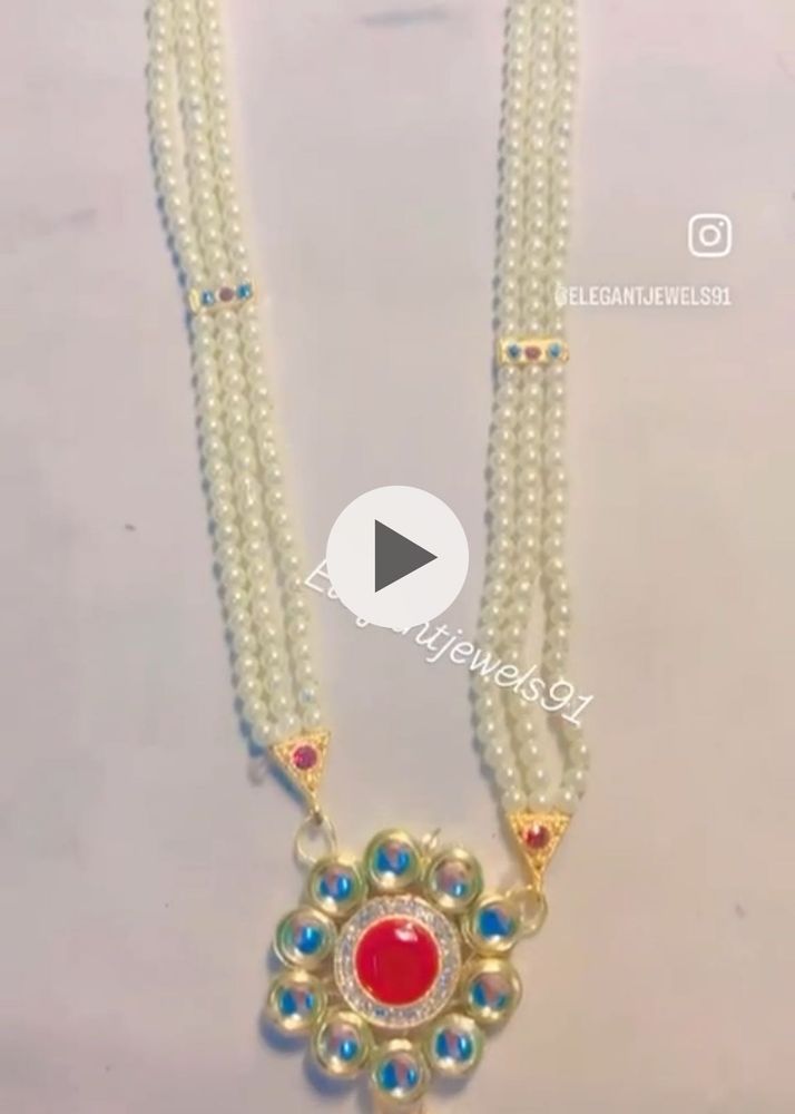 Long Kundan Necklace