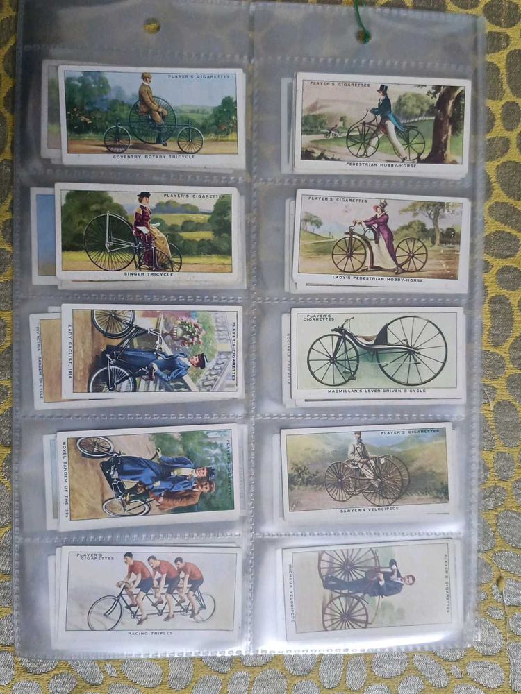 Vintage Bicycle Trading Cards