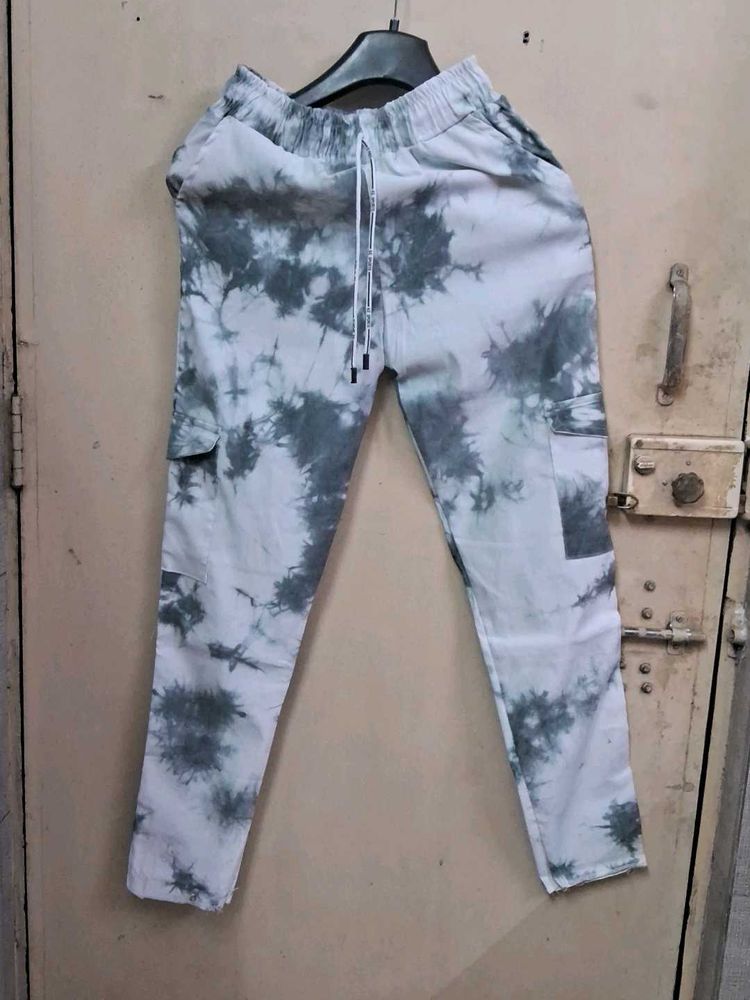 Tie-Dye Cargo Pants