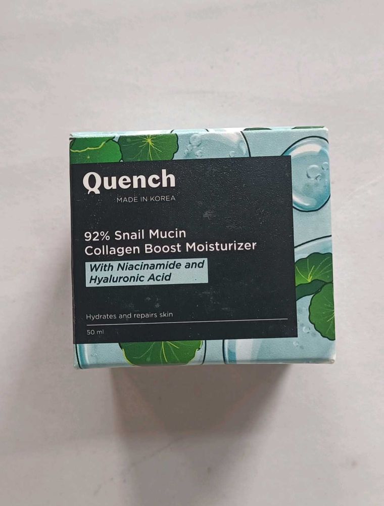 Quench 92% Snail Mucin Collagen Boost Moisturizer