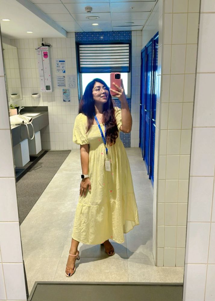 Yellow Korean Maxi Dress