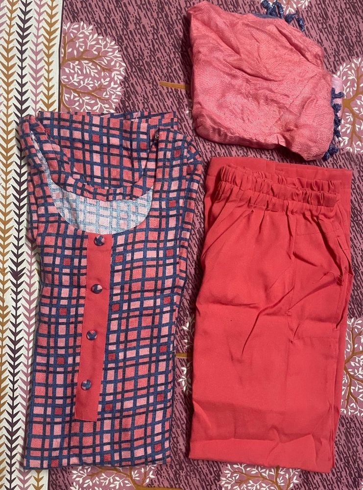 Elegant Winter Kurta Set