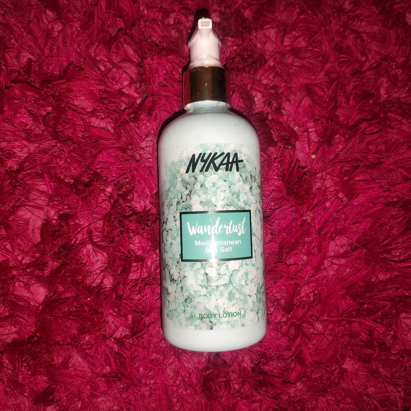 Nykaa Wanderlust, Mediterranean Sea Salt, Lotion