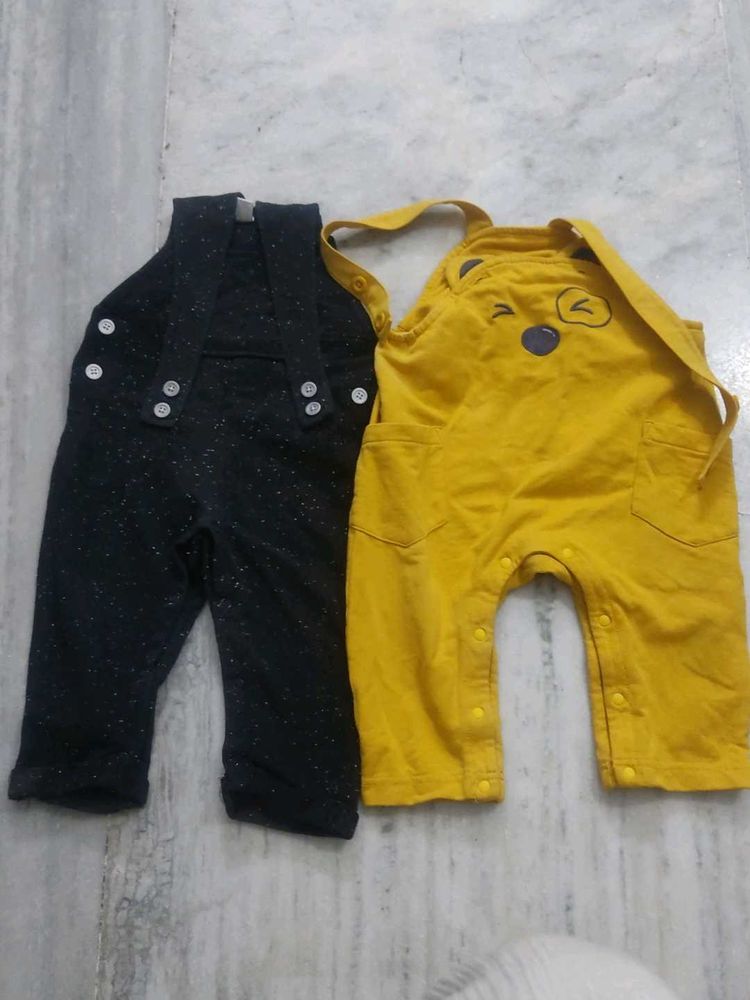 8 piece Baby Rompers - Cute Overalls Set