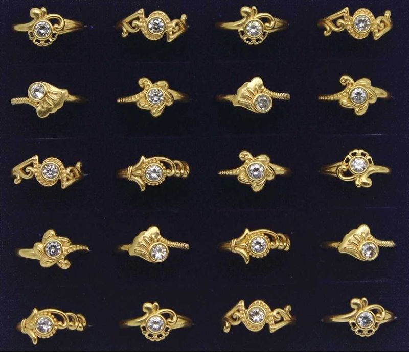 20pcs Of Elegant Gold Rings