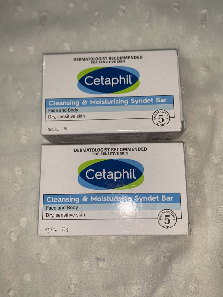 Cetaphil Cleansing Syndet Bar Pack Of 2