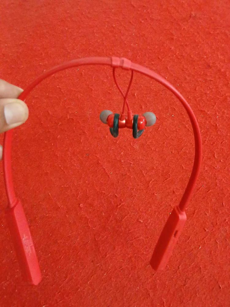 Red Wireless Neckband Offer For Today Only 🤩