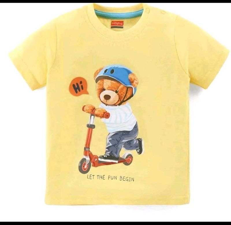 Combo Of Babyhug &amp; Max Half Sleeves T-shirt 👕👕