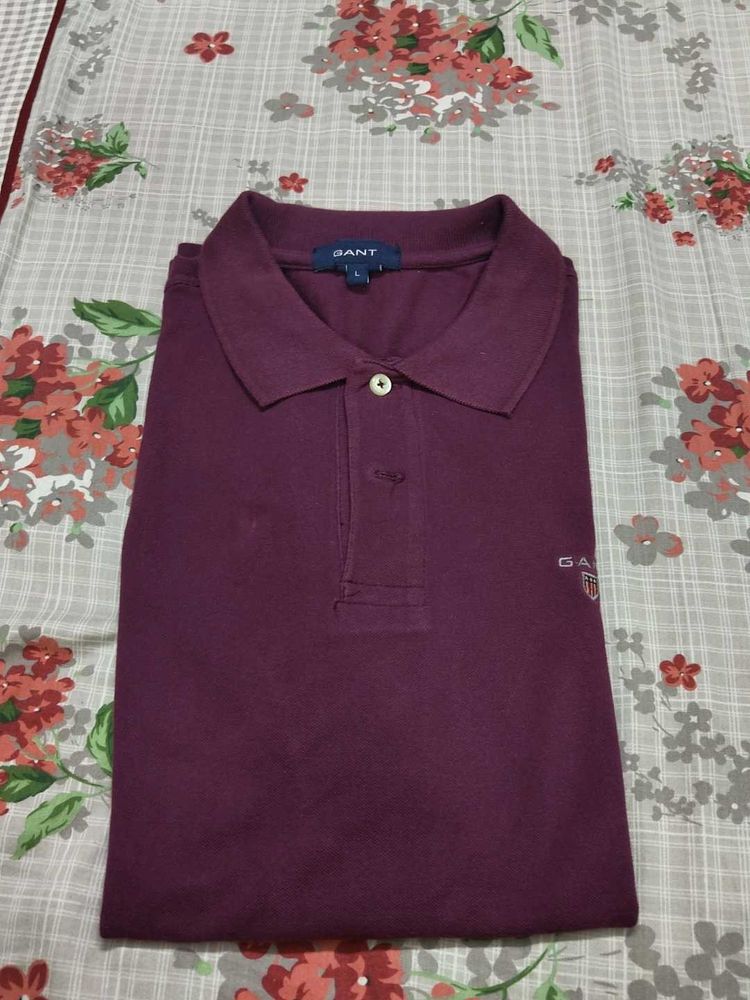 GANT Maroon Polo Shirt