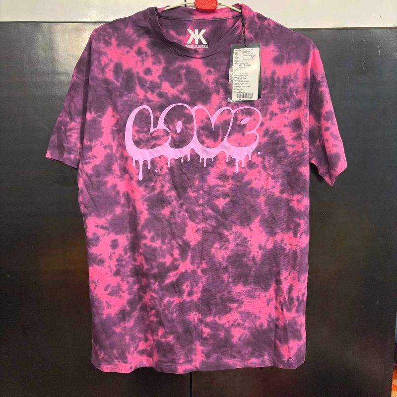 Trendy Tie-Dye Love T-shirt (Kook N Keech)