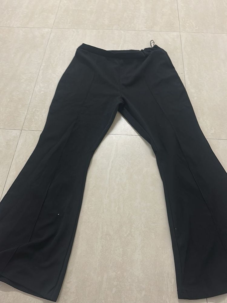 Black Flared Pants