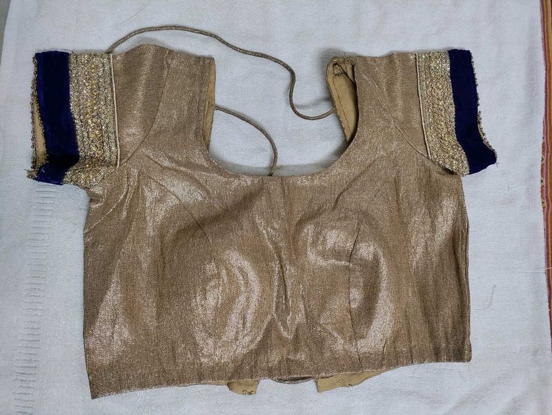 Golden Padded Blouse