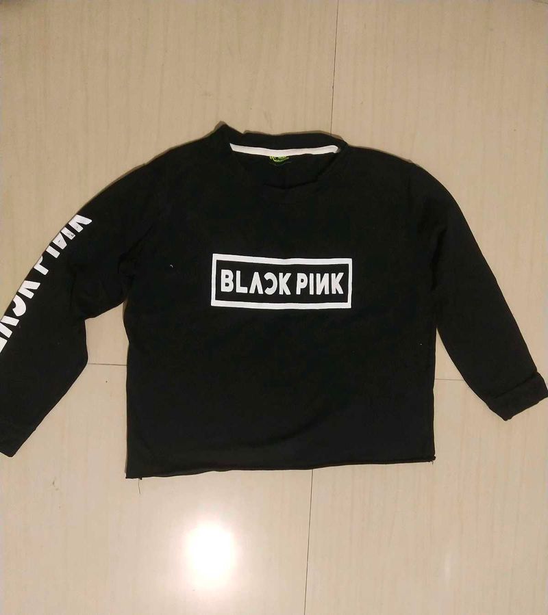 BLACKPINK Graphic Long Sleeve Top