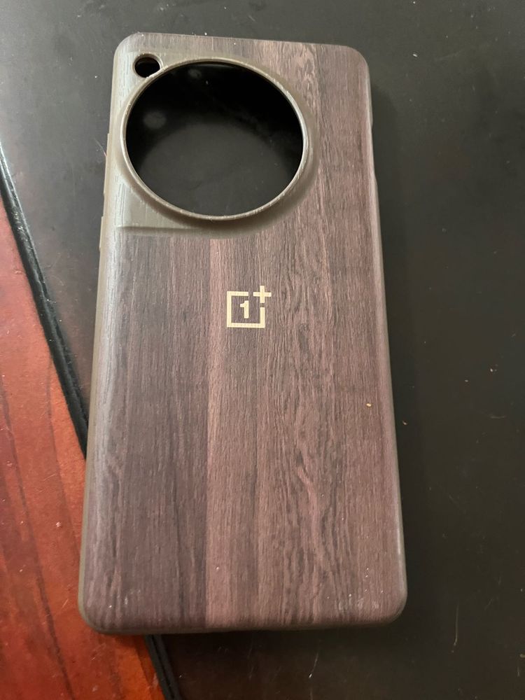 OnePlus 12 Walnut Texture Bumper Case OPC18 Brown
