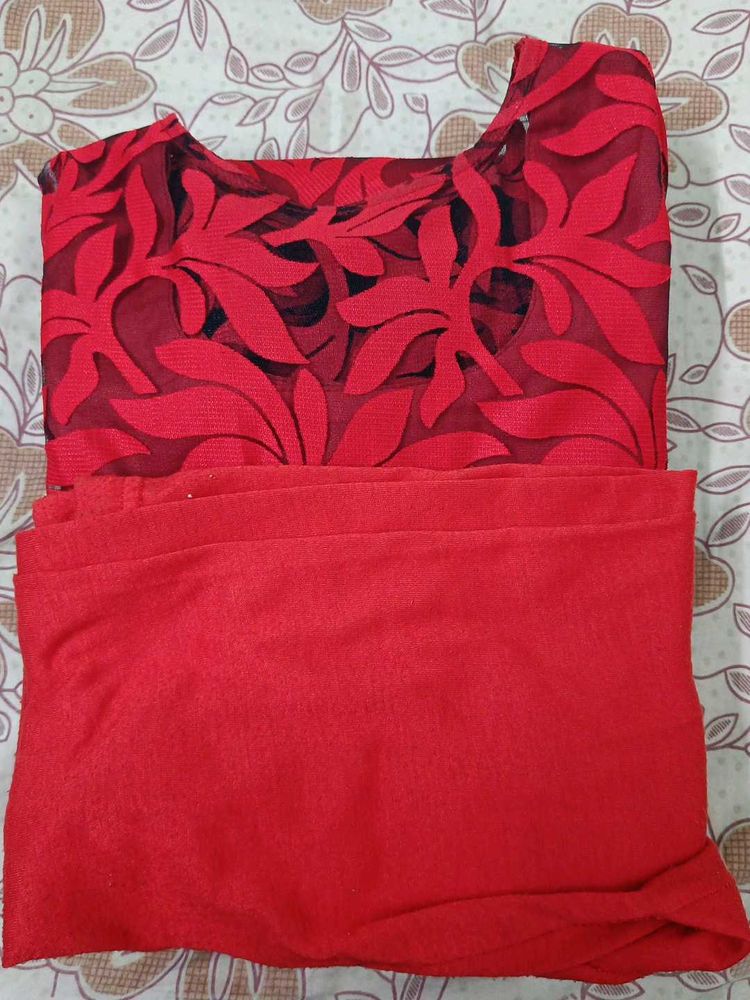 Round Kurta With Leggings.