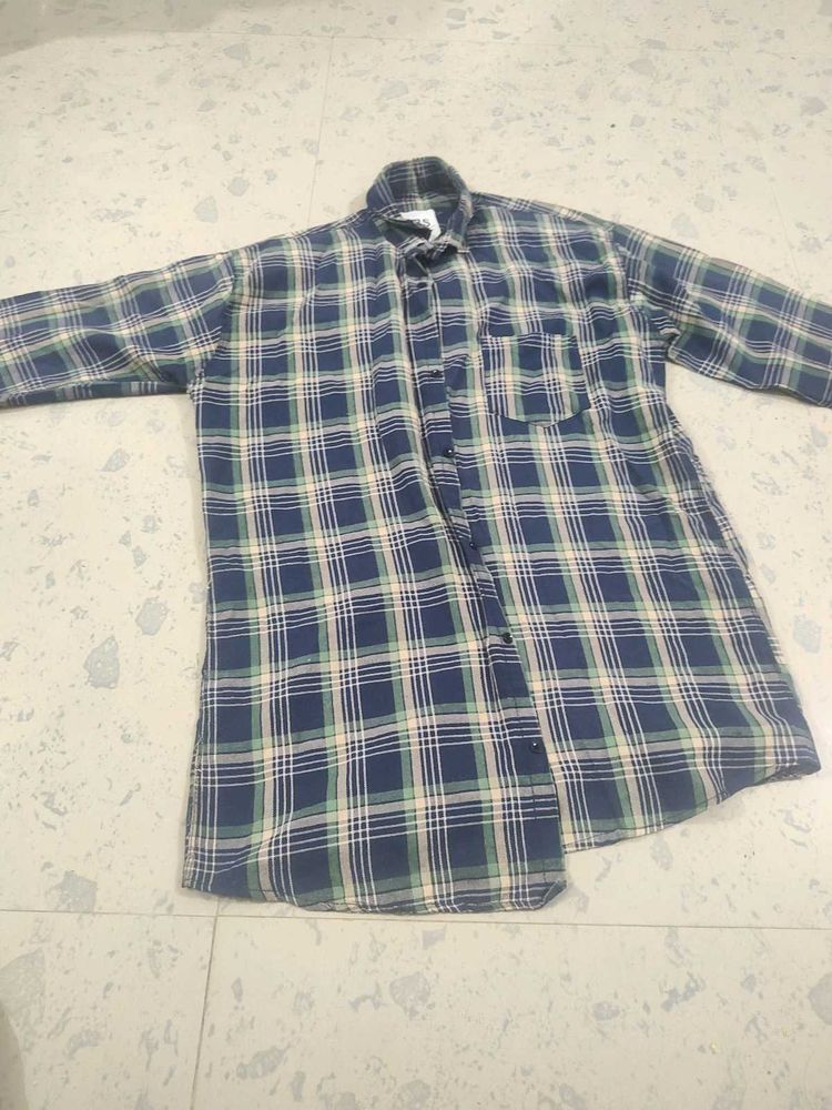 Classic Plaid Flannel Shirt