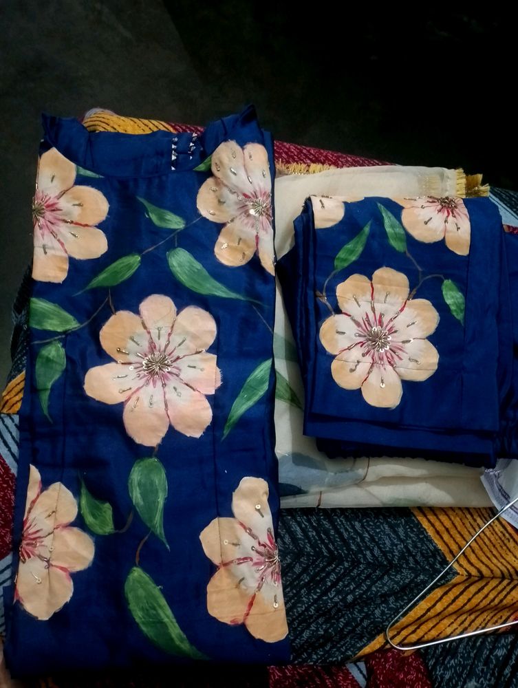 Plazo Suit With Lining