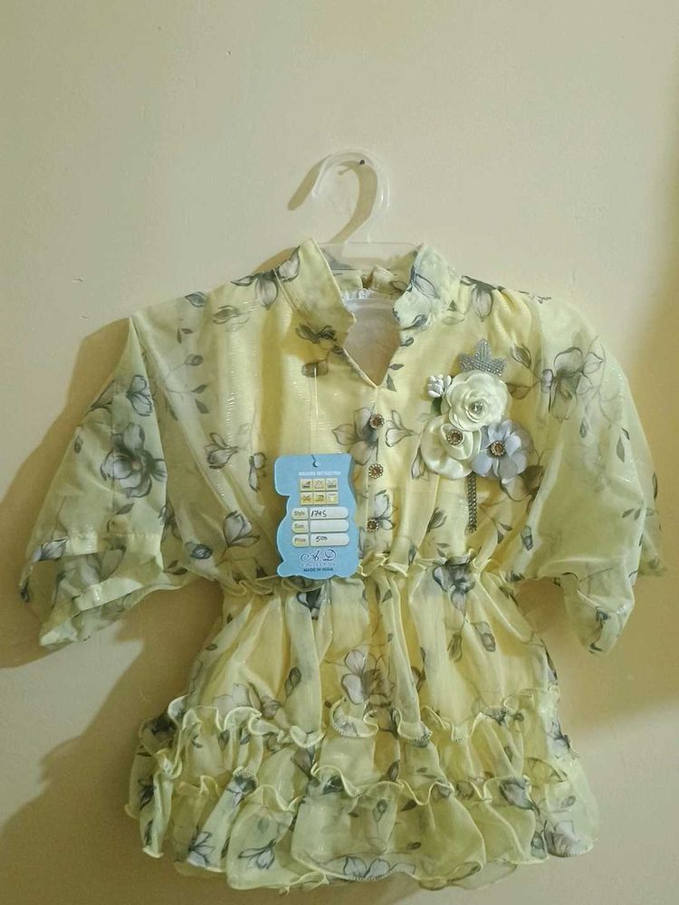 Floral Print Baby Girl Dress
