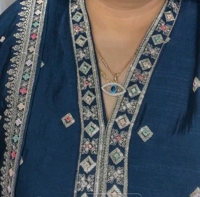 Beautiful Heavy 3pc Silk Kurta Set