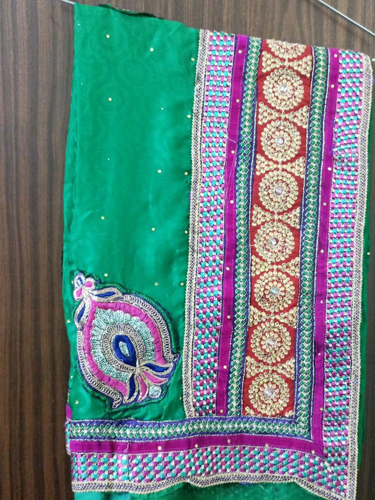 Heavy Border Saree
