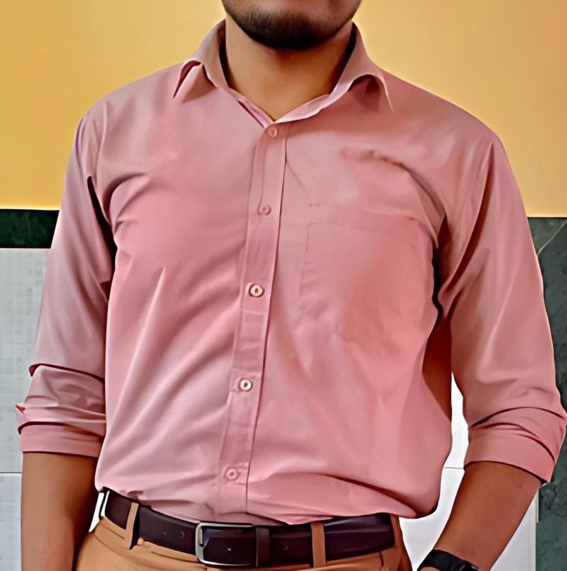 Formal Shirt | Peach Color | Casual Shirt