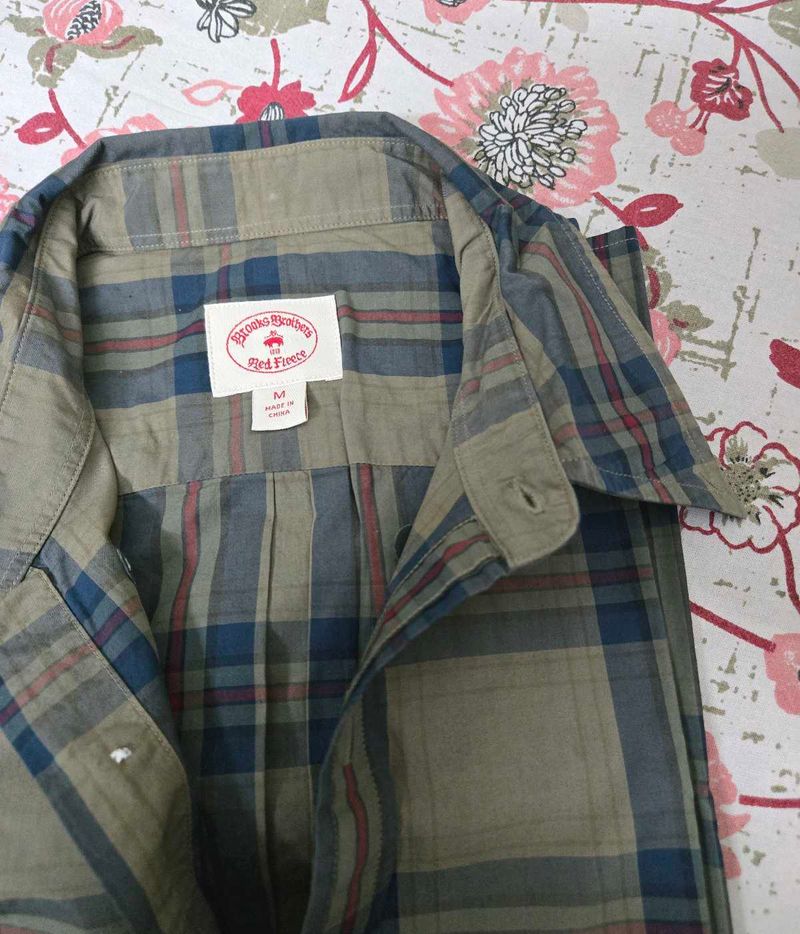 Brooks Brothers Red Fleece Plaid Button Down