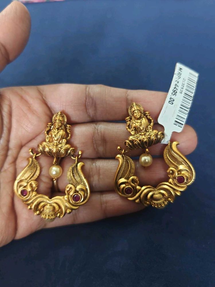 Elegant Lakshmi Design Earrings