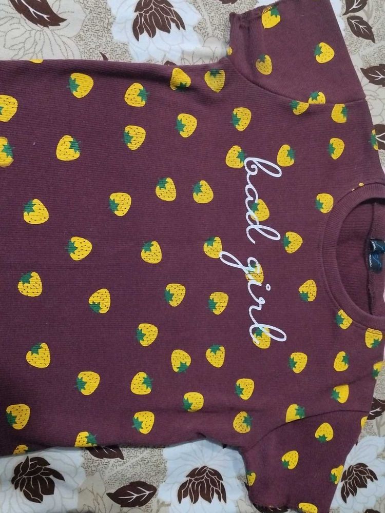 Cute 'Bad Girl' Graphic Tee