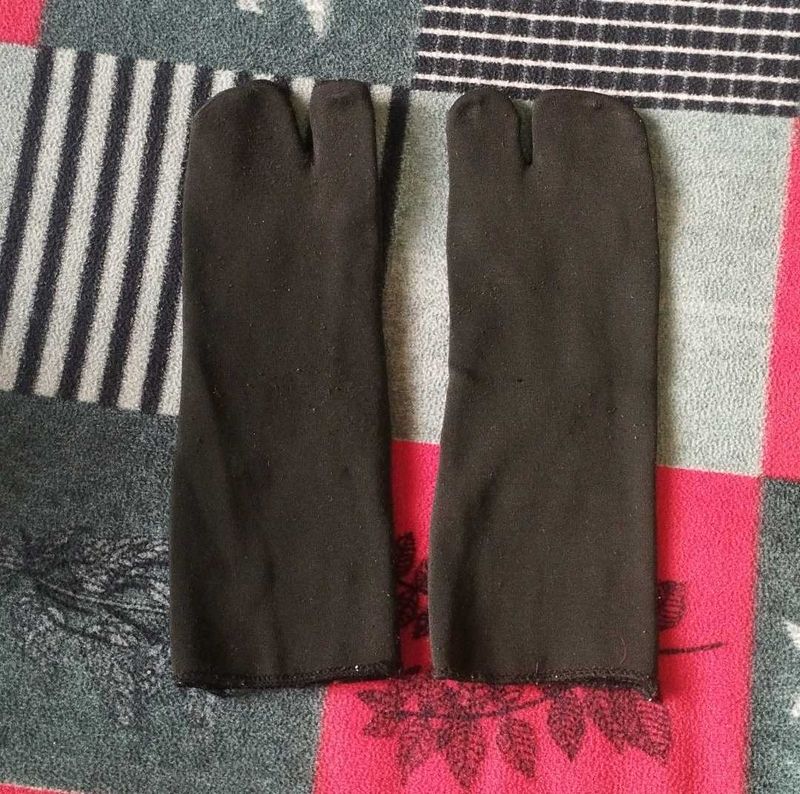 Split Toe Socks - Black