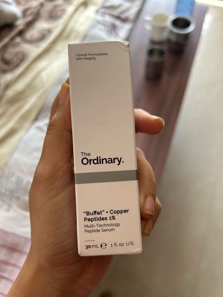 The Ordinary &#34;Buffet&#34; + Copper Peptides