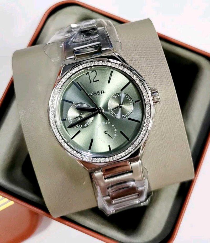 Fossil Women Watch Green