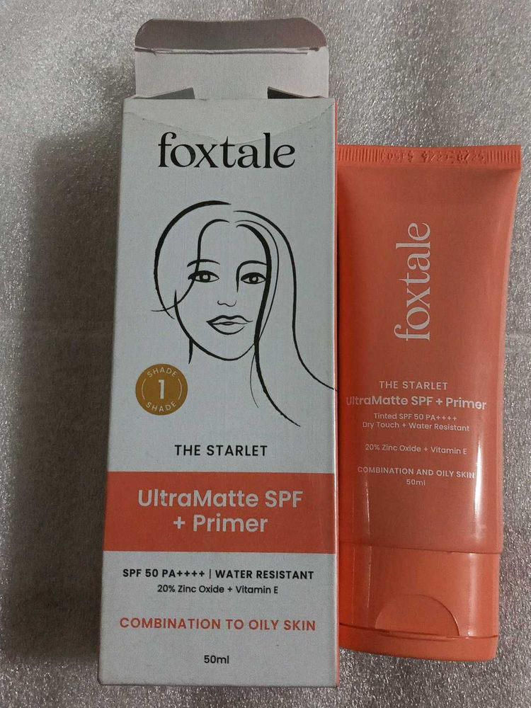 Foxtale Tinted Sunscreen