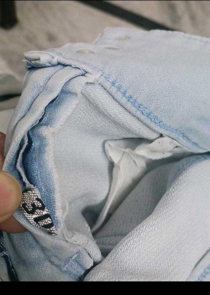 Light Wash Denim Jeans