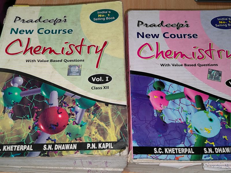 Pradeep chemistry Vol-1 And Vol-2