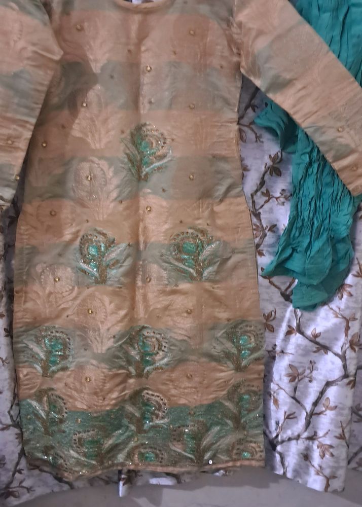 Party Wear Suit Shalwar Dupatta Set