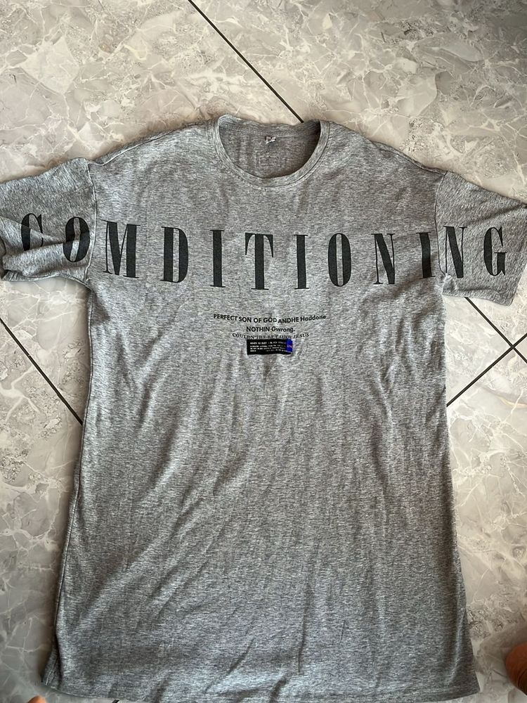 Gray Graphic Tee