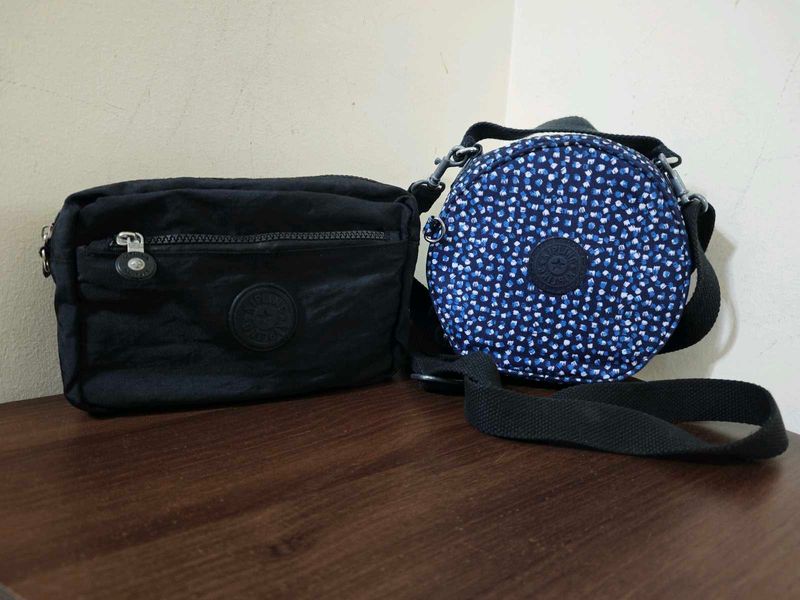 Authentic Kipling Sling Combo Of 2