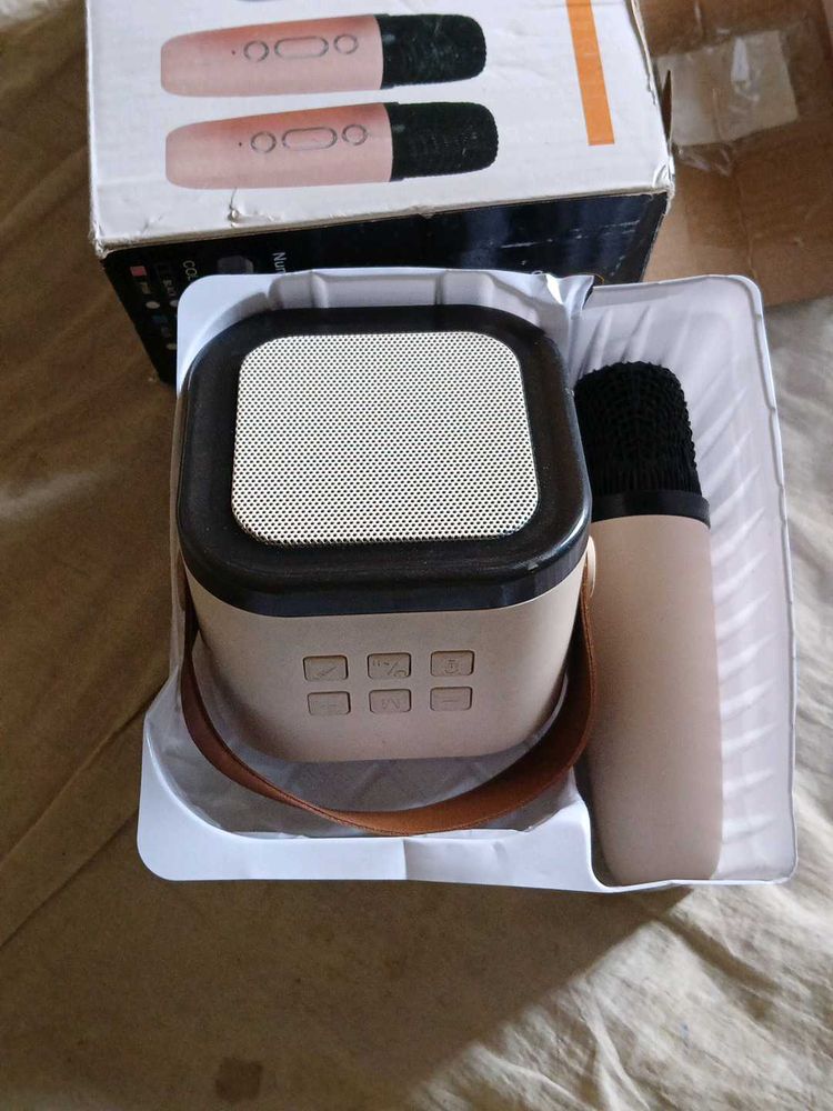 Portable Karaoke Speaker with Microphone