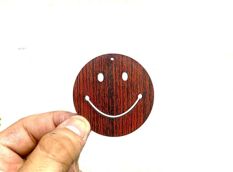 Personalized "Your Name" Smiley Keychain