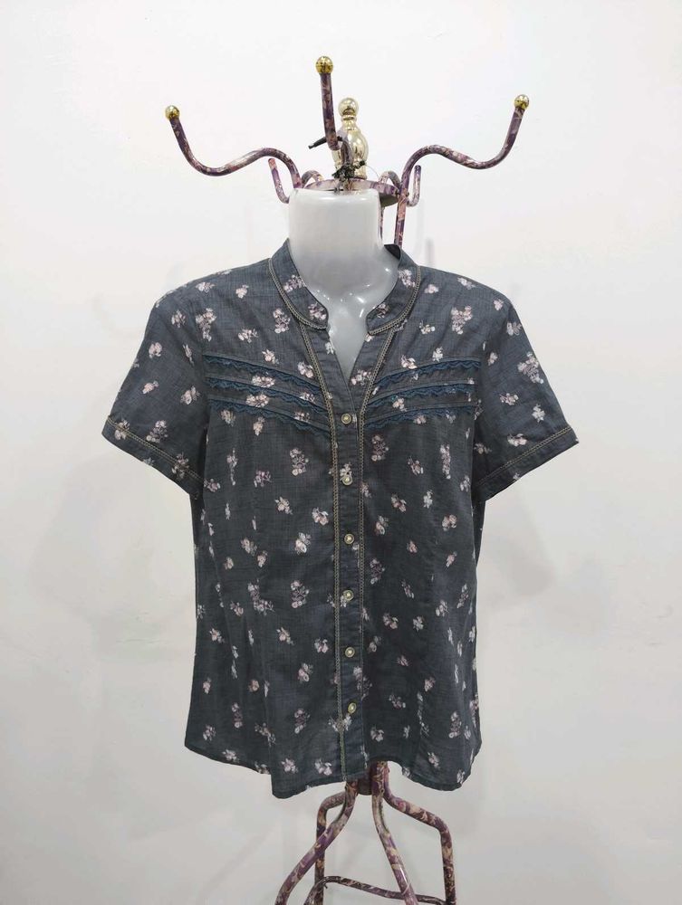 Floral Short Sleeve Shirt