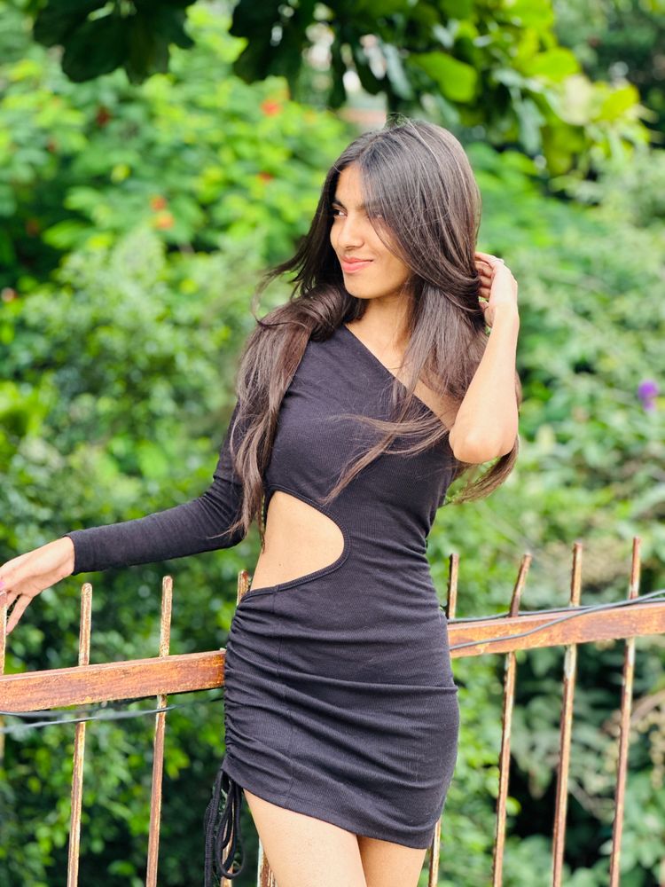 Black Rib Dress